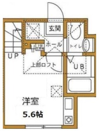 ハーミットクラブハウスヒルズ戸塚Bの物件間取画像